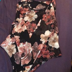 Beautiful floral bodysuit